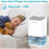 OPENED-BOX SAIMPU Dehumidifier, 1000ml Dehumidifiers for Home Damp Bathroom 4