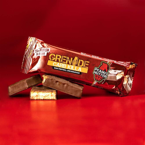 Grenade Grenade High Protein, Low Sugar Bar - Peanut Nutter, 12 x 60 g 2