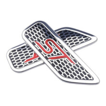 Aluminium ST BADGE Ford Focus 2.5 ST WING BADGES FENDER BADGE ST225 X2