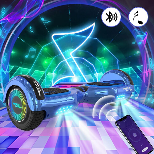 HITWAY (Blue) 6.5'' E Scooter LED Hoverboard with go-kart Segway 2