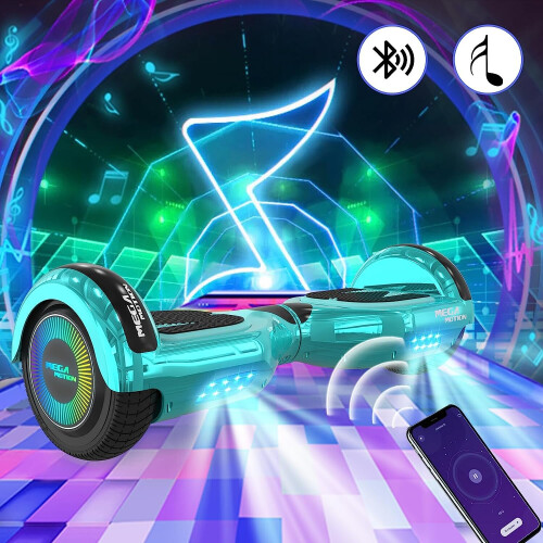 HITWAY (Green) 6.5'' E Scooter LED Hoverboard with go-kart Segway 2