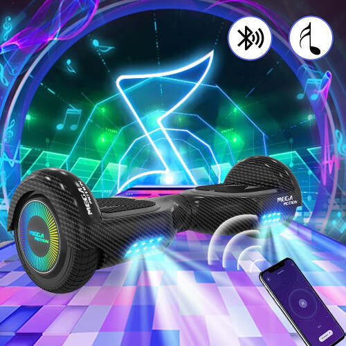 HITWAY (Black) 6.5'' E Scooter LED Hoverboard with go-kart Segway 2