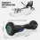 HITWAY (Black) 6.5'' E Scooter LED Hoverboard with go-kart Segway 4
