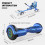HITWAY (Blue) 6.5'' E Scooter LED Hoverboard with go-kart Segway 4