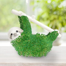 Sloth Planter Grow Kit With Chia Seeds Fun Gardening Indoor Plant Gift