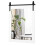 Costway Farmhouse Wall Mirror Decorative Vanity Mirror Wall Mounted Mirror 1