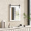 Costway Farmhouse Wall Mirror Decorative Vanity Mirror Wall Mounted Mirror 3