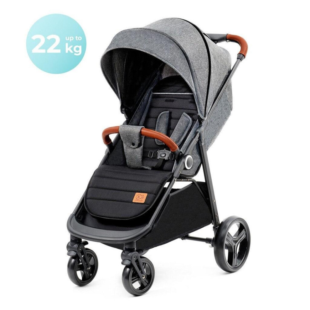 Kinderkraft Grande Plus Stroller - Grey