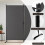 Costway 3 Panel Room Divider on Wheels 180cm Tall Rolling Privacy Screens 4