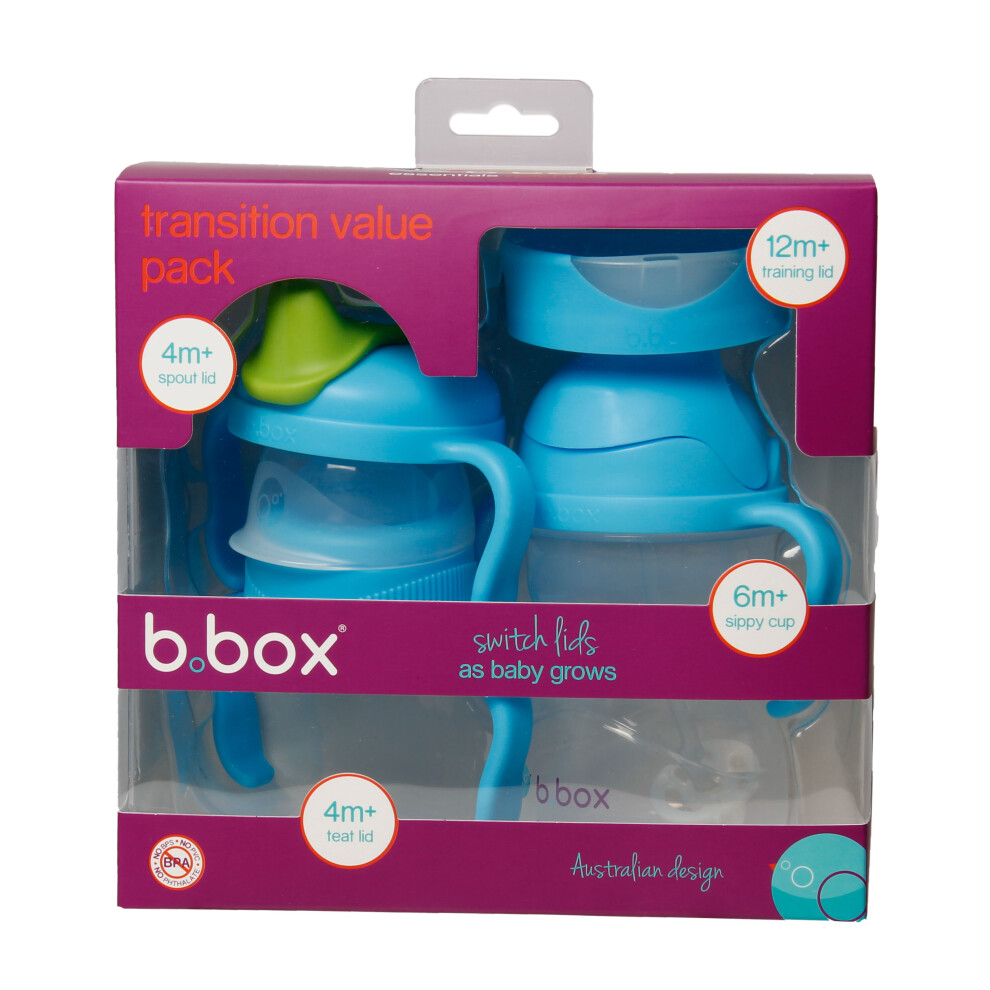 B.box Transition Value Pack (Blueberry) Size 4