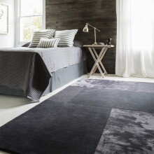 (Large 160x230cm) Tate Tonal Textures rugs in Charcoal