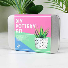 DIY Kit Pottery Arts & Crafts Crafting Tin Patterned Starter Set