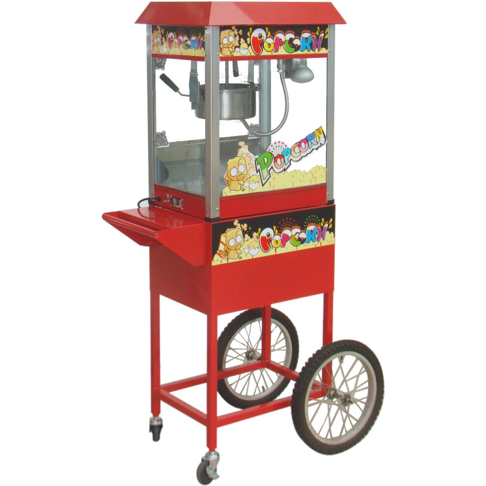 Popcorn Machine Cart Stand Cycle (Machine Not Including)