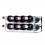 LIVIVO (SILVER) LIVIVO Stackable Wine Rack - Stylish Metal Storage Display for 8 Bottles 1
