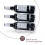 LIVIVO (SILVER) LIVIVO Stackable Wine Rack - Stylish Metal Storage Display for 8 Bottles 8