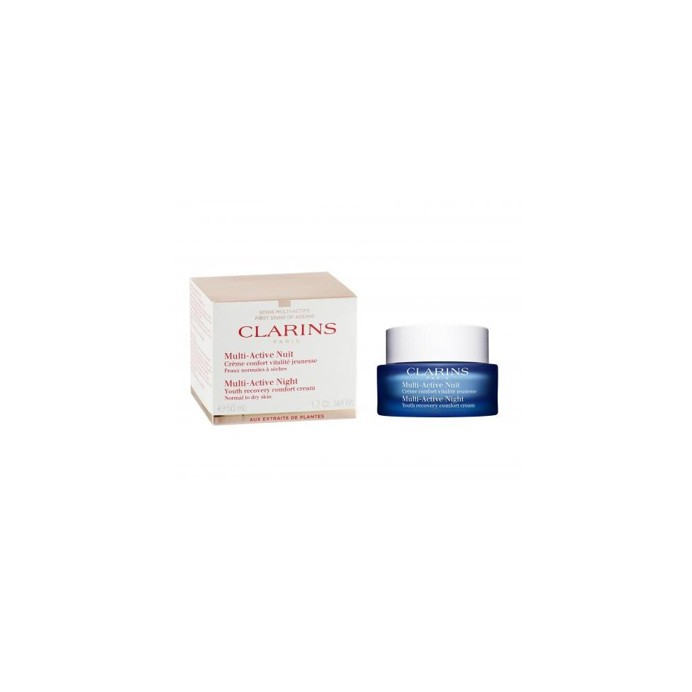 Clarins Multi-Active Night Youth Recovery Comfort Cream 1.7 Oz