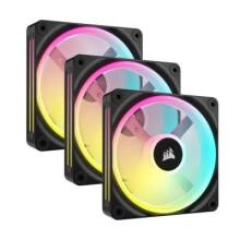 PC-jäähdytys - CORSAIR - CO-9051002-WW - PWM 120 mm iCUE LINK QX120 RGB -tuulettimien aloituspakkaus