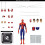 Marvel Marvel Spiderman Into the Spider-Verse Actiefiguur Model Peter B.Parker 9