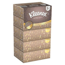 Kleenex Ultra Soft Tissue 3 Ply 96 Sheets Pack of 5