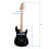 6 String Electric Guitar W/ Pickguard Strap Bag Guitar Case Amp Cord 12