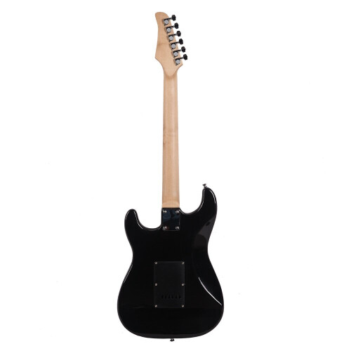 6 String Electric Guitar W/ Pickguard Strap Bag Guitar Case Amp Cord 2