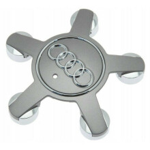 4x AUDI WHEEL CENTER STAR CAPS BADGE 4F0601165N A3 A4 A5 A6 A7A8 135MM