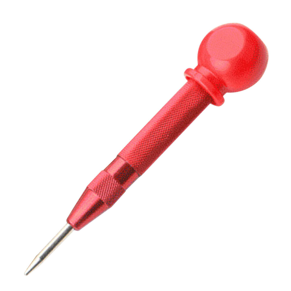 ( Red) Automatic Spring Positioner Automatic Center Hole Punch Impact Center Punch 970447361586