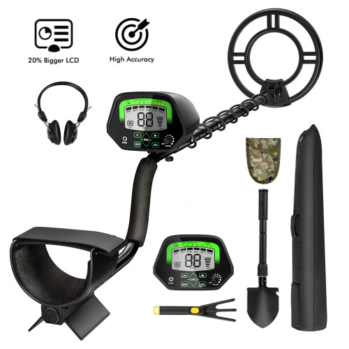 Costway Metal Detector Kit High Accuracy Metal Detector with LCD Display