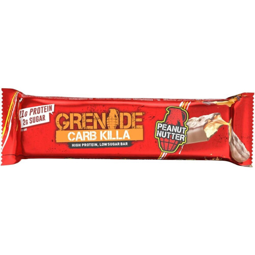 Grenade Grenade High Protein, Low Sugar Bar - Peanut Nutter, 12 x 60 g 1