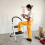 Costway 2 Step Metal Household Ladder Folding Step Stool w/ Anti-Slip Platform 3