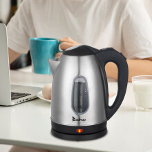 Electric Kettle Cordless Stainless Steel Jug 1.8L Boil Dry Protection