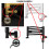 (White) Dual Fuel Chrome & Black T-Piece Adapter 2