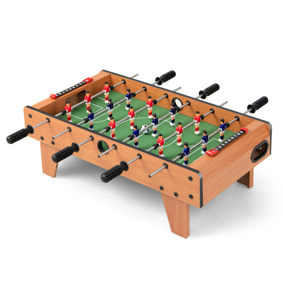 Table Top Football Game Table Indoor Table Soccer Set for Adults &Kids