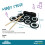 WICKED GIZMOs 7-Pad Portable Foldable Roll Up Drum Kit 5