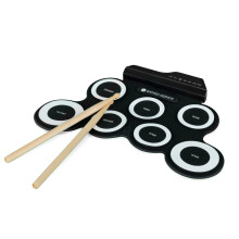 WICKED GIZMOs 7-Pad Portable Foldable Roll Up Drum Kit