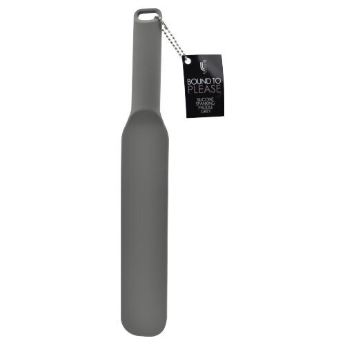 Bound to Please Silicone Spanking Paddle Grey 1