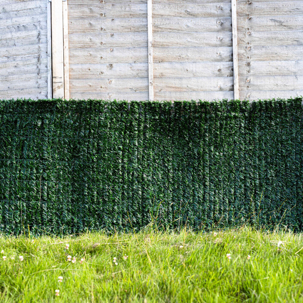 Faux Grass Screening Trellis Panel Privacy Screening Fencing 100x300cm