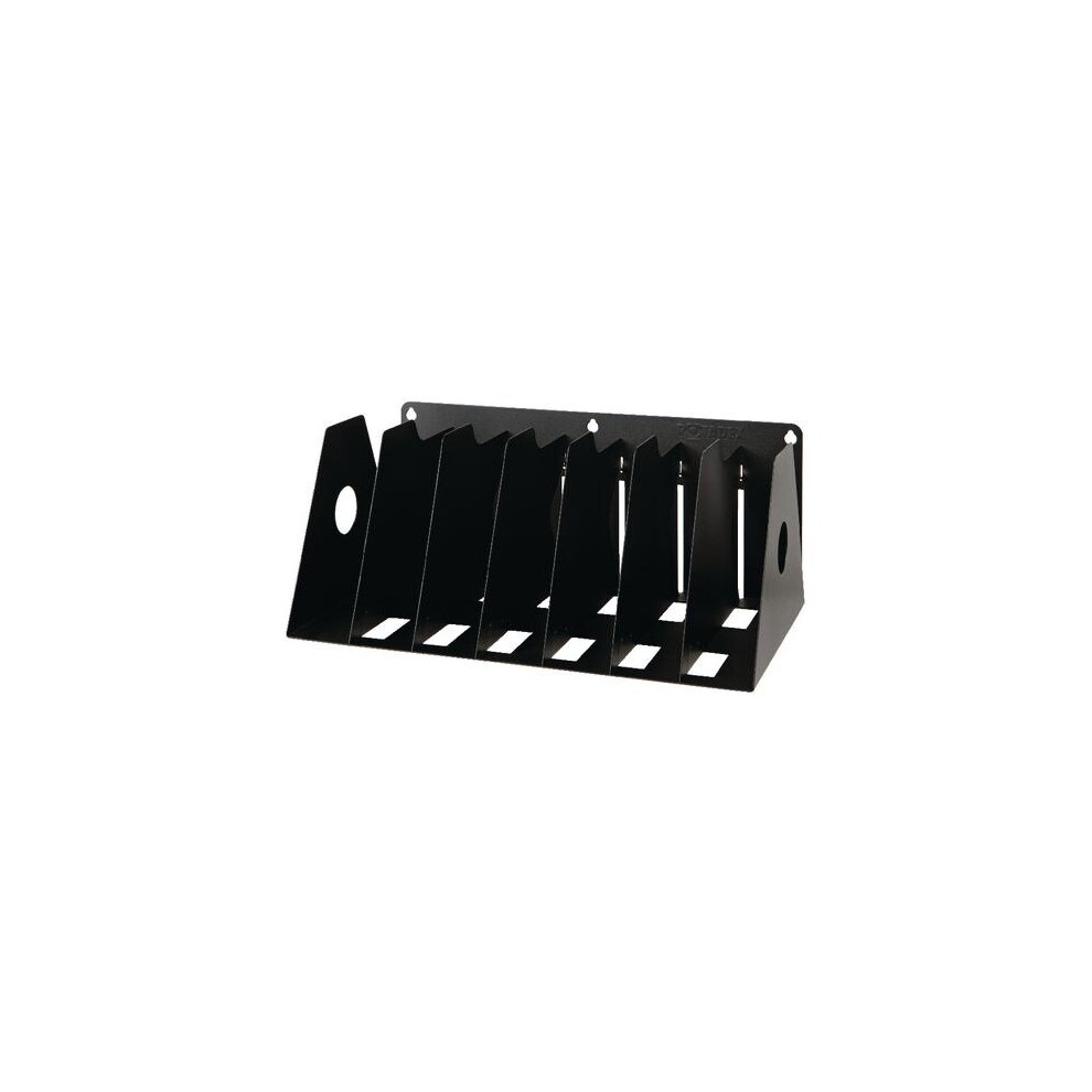 Rotadex Wall Rack A4 7 Ring Binders Black 36.8 X 22.2 X 16.2 Cm