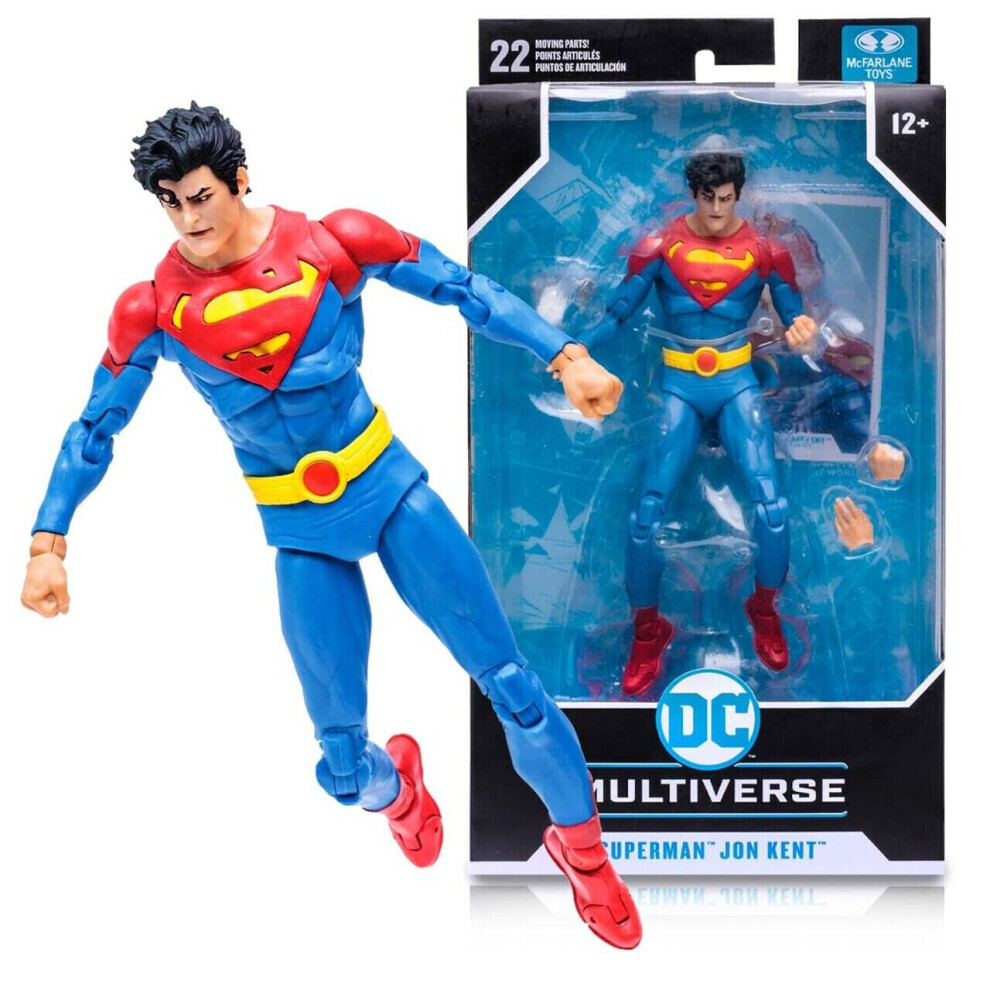 Mcfarlane Toys DC Multiverse Superman Jon Kent Future State 7" Action Figure