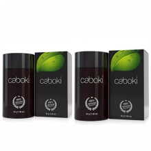 (Black) Caboki Hair Building Fiber Hair Loss Concealer Fibres Bald Treatment - 30g , All Colours (Pack of 2)