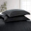 (Black) Stripe Duvet Quilt Cover King Size Bedding Set 4