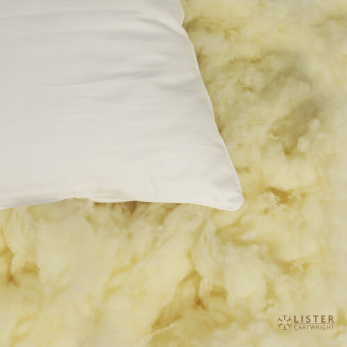Wool Pillow 100% Cotton Natural Supportive Regulates Body temperature 2