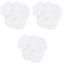 () 6 Pack Bonds Baby Wonderbodies Long Sleeve Bodysuit Wondersuit BY4RA Bulk