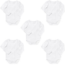 () Bonds 5 Packs Baby Infant Wonderbodies Long Sleeve Bodysuit Wondersuit 0000-2 BY4RA