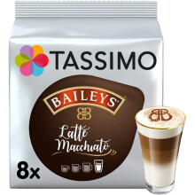 Tassimo Baileys Latte Macchiato Coffee Pods x8 (Pack of 5, Total 40 Drinks)