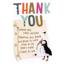 Thank You For Being Kind Embellished Thank You Greeting Card Words To Cherish Cards