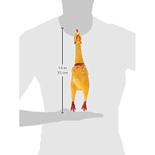 Rubber Chicken - Giant screaming noise maker for parties, pranks, practical jokes 1