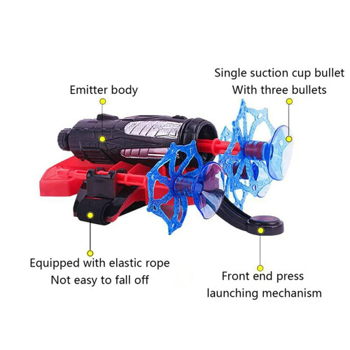 Spider-man Gloves Superhero Launcher Props Shooter 2