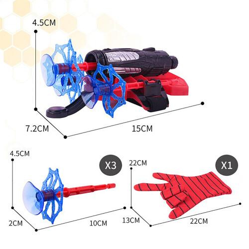 Spider-man Gloves Superhero Launcher Props Shooter 1