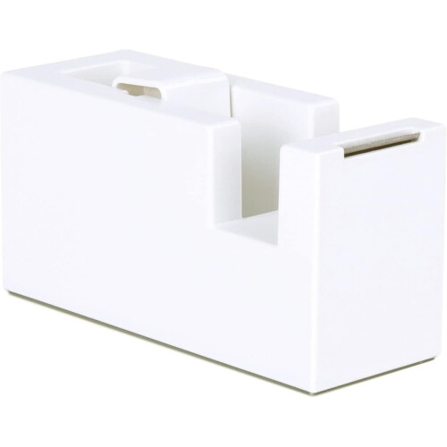 Silicone Non-Slip Weight Base Tape Cutter (Pure White)